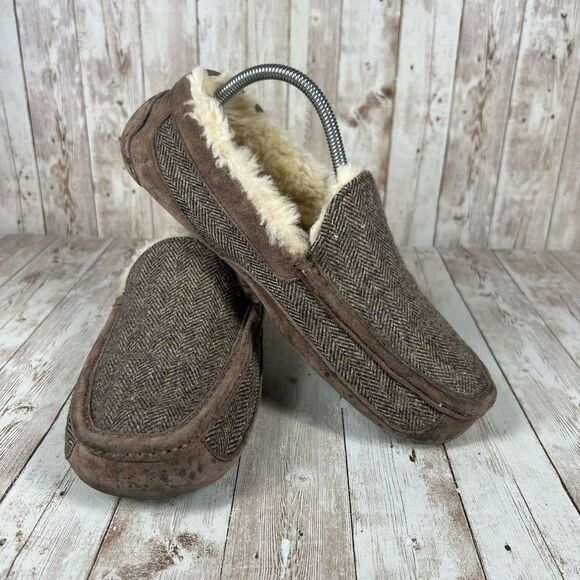 Ugg fleece slip‎ Ons - mens 9 - Picture 6 of 9